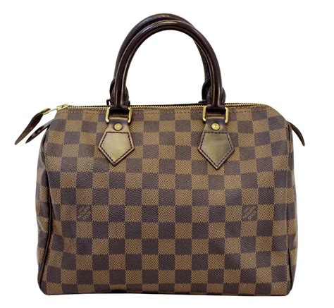 lv speedy damier 25|lv speedy 25 size.